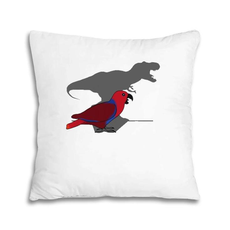 Funny Parrot Owner, Birb Memes,Rex Female Eclectus Pillow