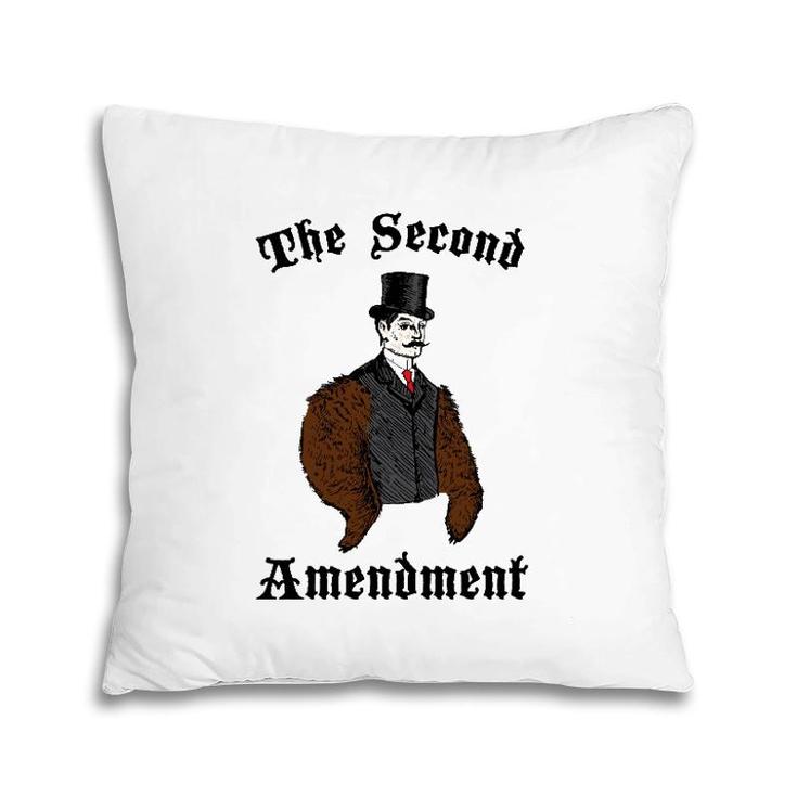 Funny Second 2Nd Amendment Right To Bear Arms Pillow