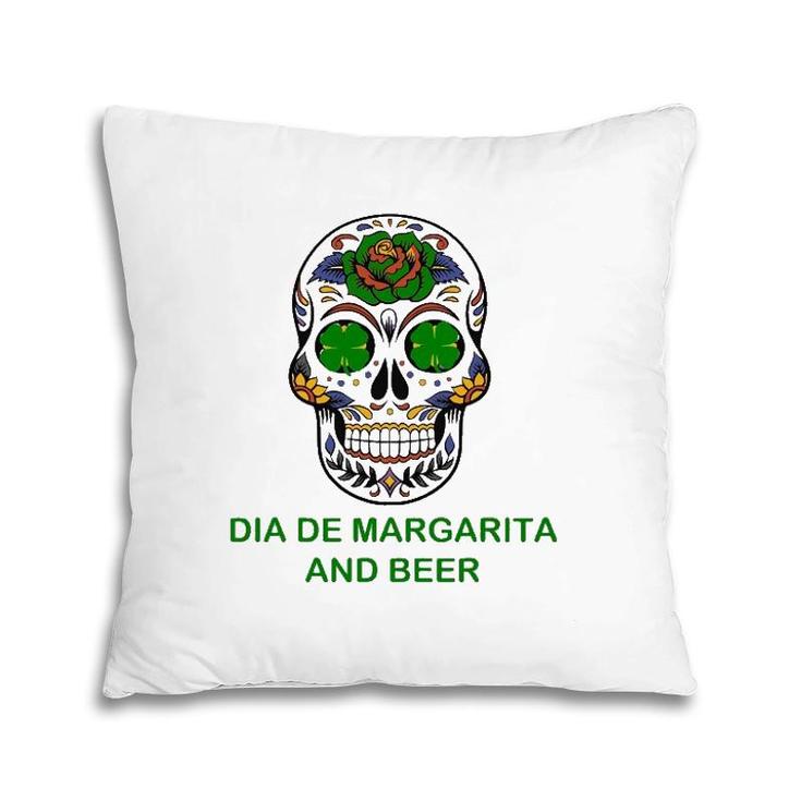 Funny St Patrick's Day And Cinco De Mayo Pillow