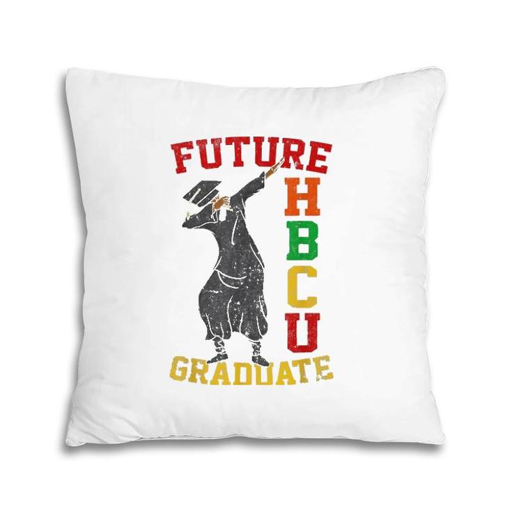 Future Hbcu Graduate Dabbing Grad Historical Black College Pillow