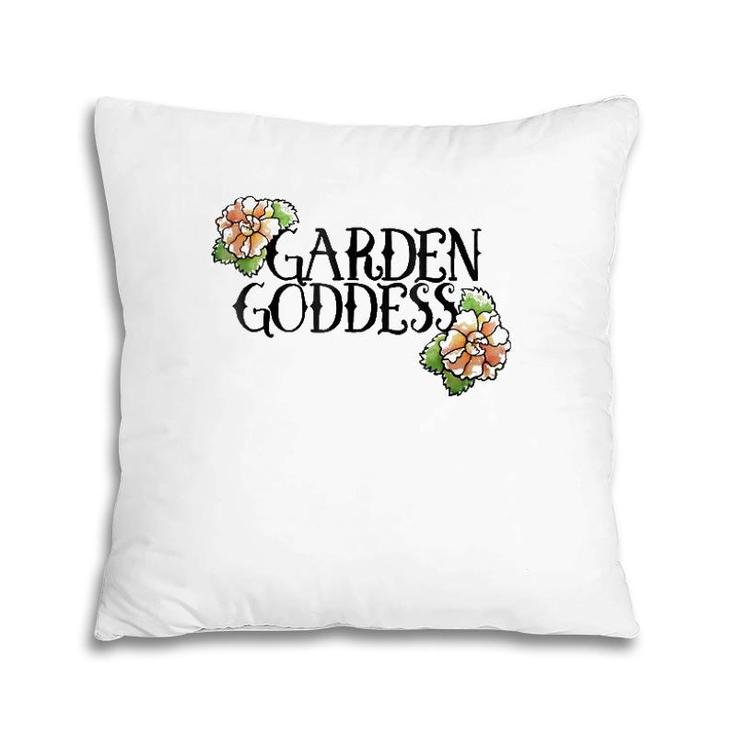 Garden Goddess  Proud Gardener Tee S Pillow