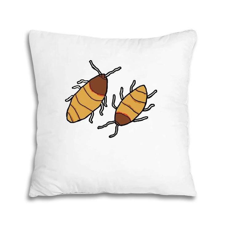 Giant Hissing Cockroach Lovers Gift Pillow