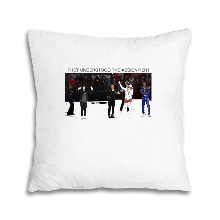 Halftime Show They Understood The Assignment Pillow