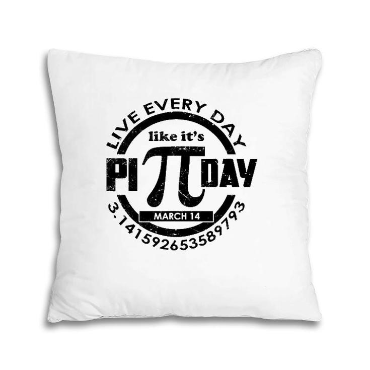 Happy Pi Day Funny 314 Math March 14 Pillow