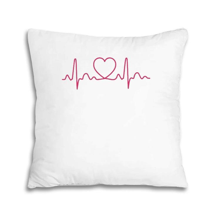 Heartbeat Ekg Doctor Nurse Medical Pillow