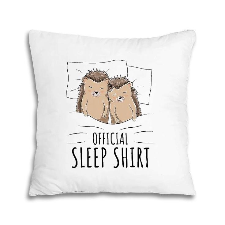 Hedgehog Official Sleep  Cute Hedgehog Pillow