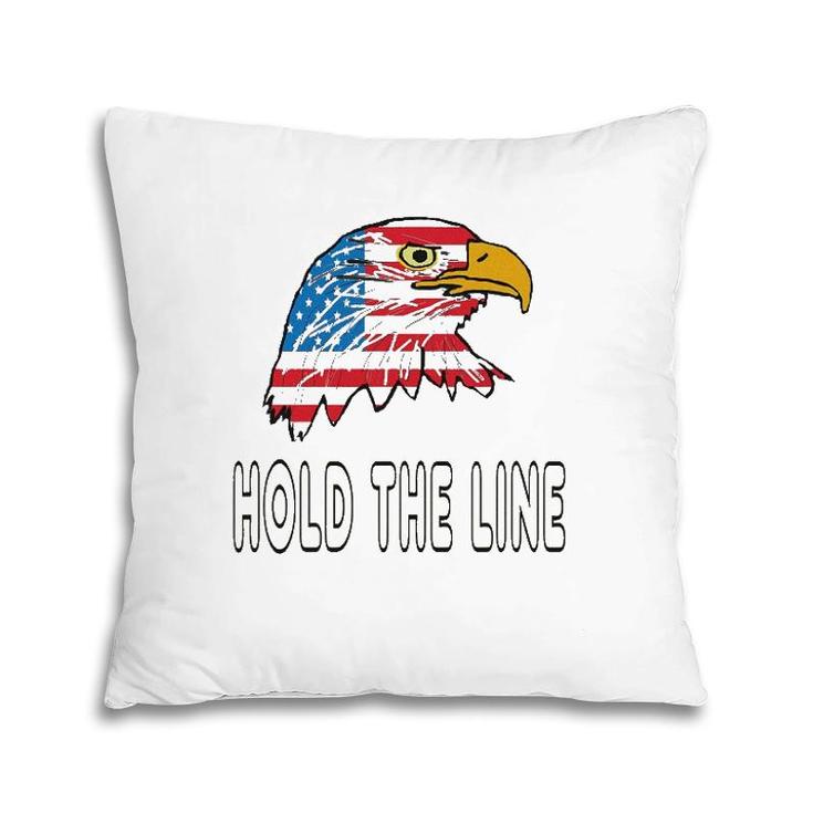 Hold The Line Vintage Pillow
