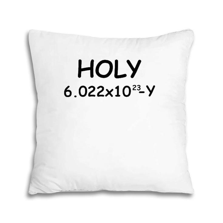 Holy Moley Avogadro Funny Science Major Gift For Teacher Pillow