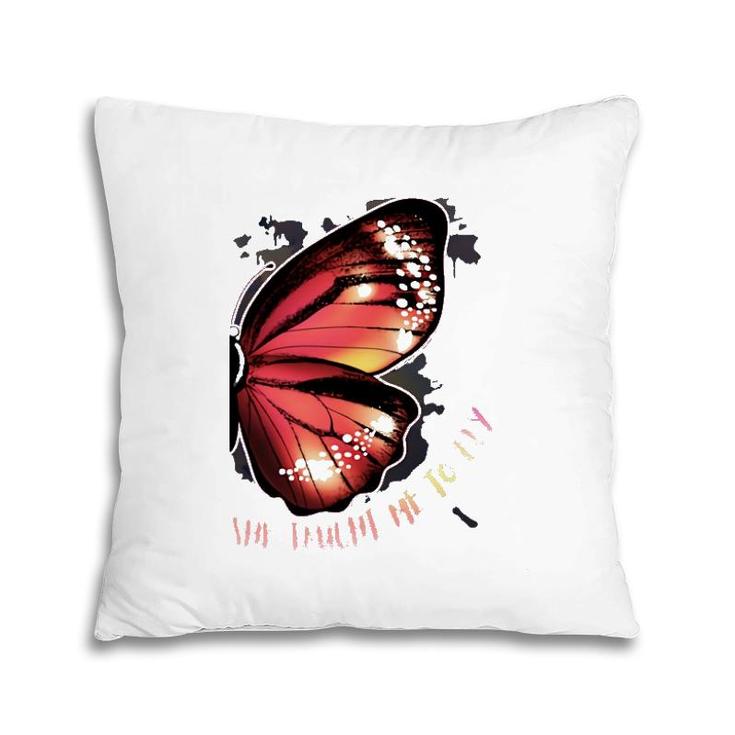 I Gave Her Wings She Taught Me To Fly Friend Couple  Pillow