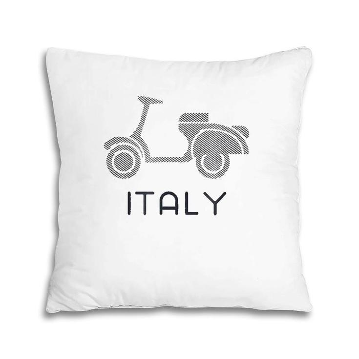 Italy  Scooter Moped Rome Italia Travel S Pillow