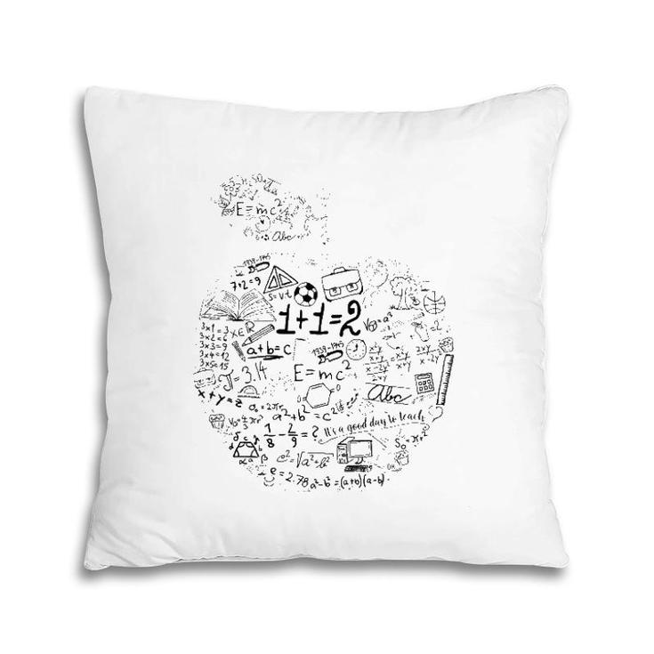 It's A Good Day To Teach Funny Teacher Apple 100 Days Gifts Pillow