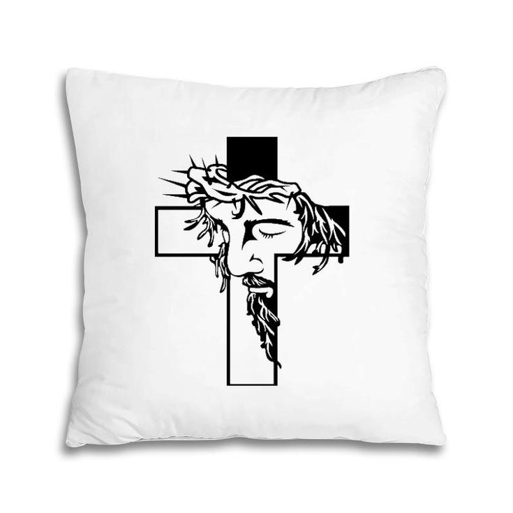 Jesus Cross Christian Religious Belief God Lovers Gift Pillow