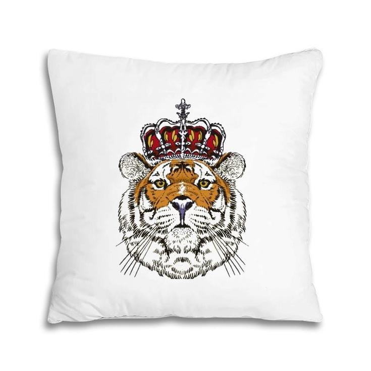King Bengal Tiger Birthday Outfit For Tiger Lovers Costume Pillow