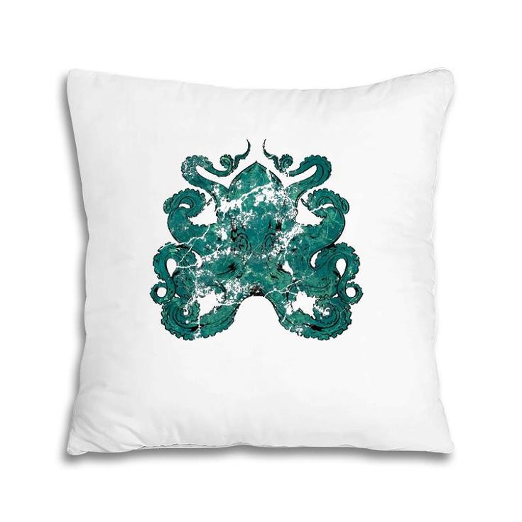 Kraken Sea Monster Ocean Animal Gift Octopus Pillow