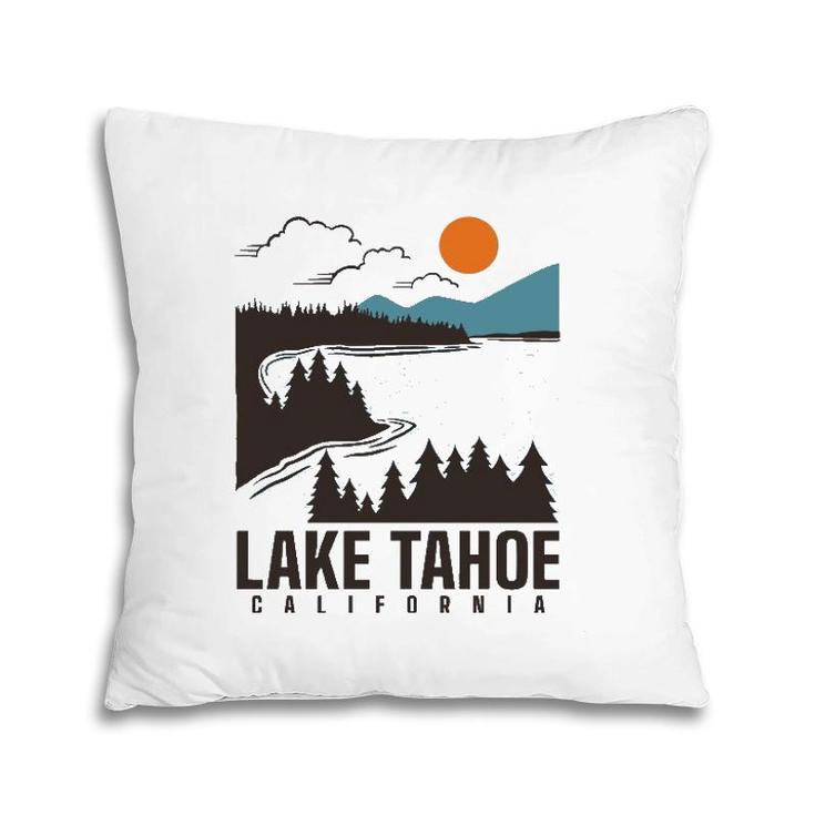 Lake Tahoe California Pillow