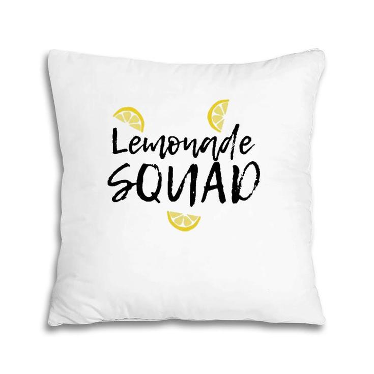 Lemonade Squad Summer Beach Mix Drink Lovers Pillow