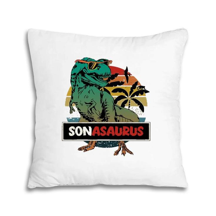 Matching Family Sonasaurusrex - Son Pillow