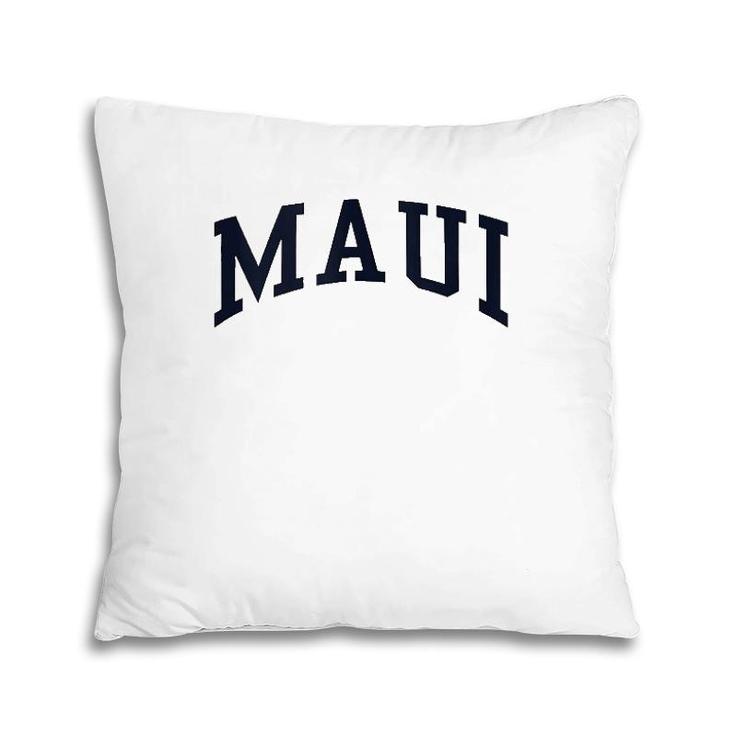 Maui Hawaii Vintage Style Travel Gift Tank Top Pillow