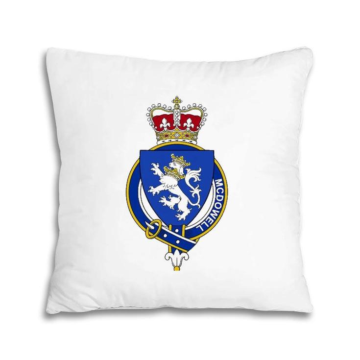Mcdowell Coat Of Arms - Family Crest Pillow