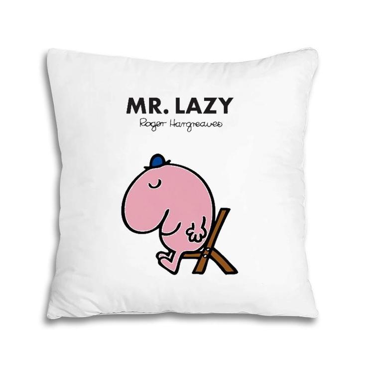 Mr Men Mr Lazy Roger Hargreaves Pillow