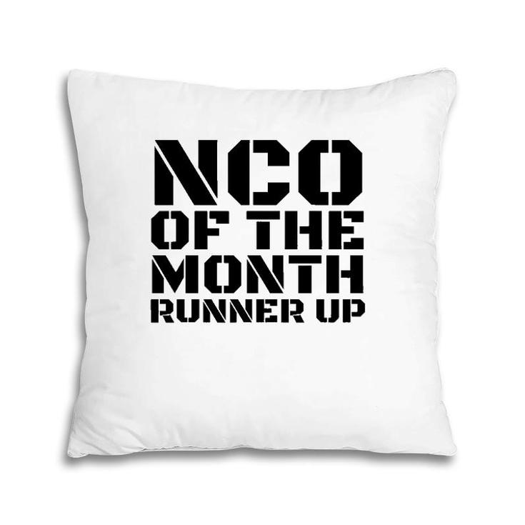 Nco Of The Month Runner Up  World's Okayest Nco Gifts Pillow