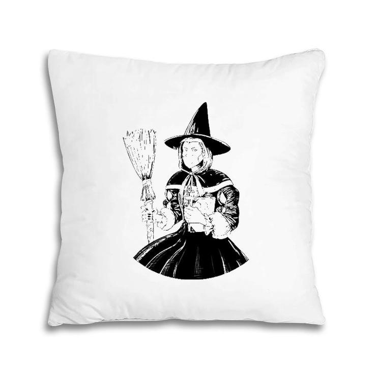 Old World Witch New World Problems Pillow