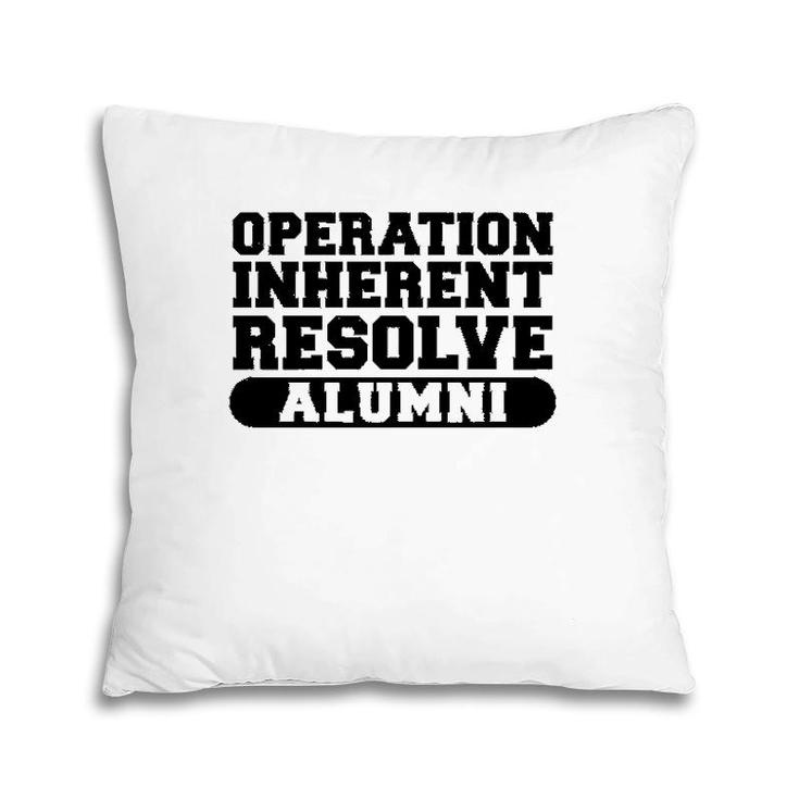 Operation Inherent Resolve Alumni Oir Veteran  Pillow
