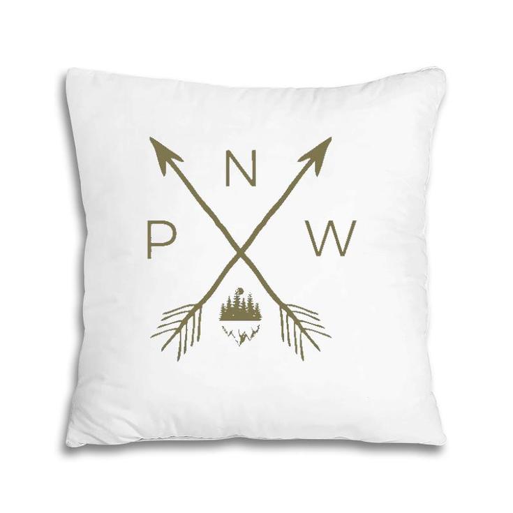 Pacific Northwest Mountain Cool Pnw Pacific Northwest Pillow
