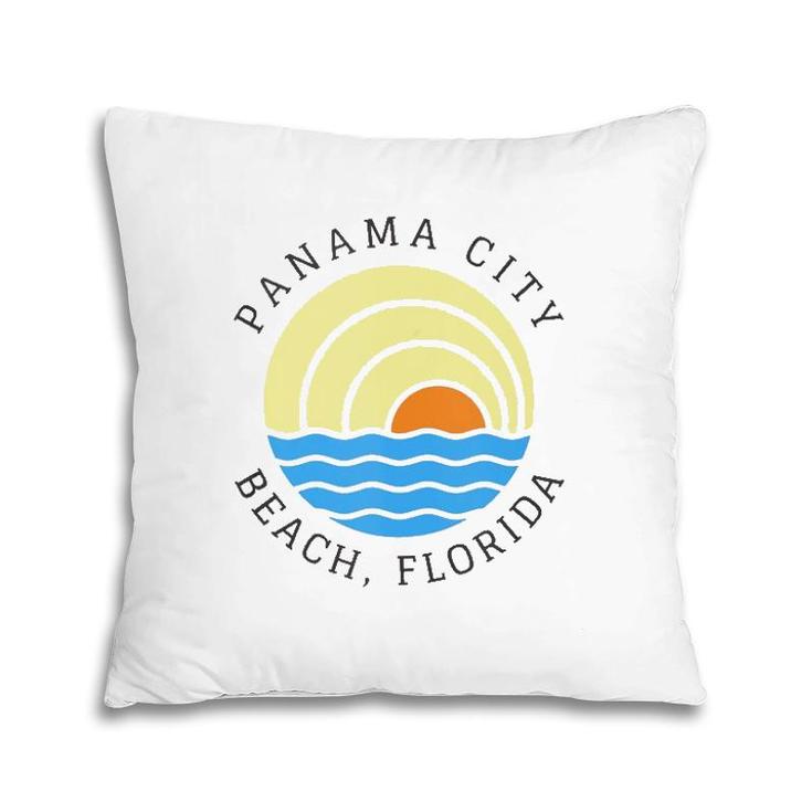 Panama City Beach Florida Waves  Pillow
