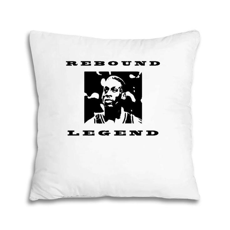Pay Homage To The Greatest Rebounder Of All Time Pillow