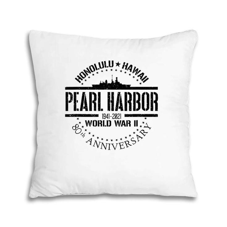 Pearl Harbor 80Th Anniversary 1941 World War 2 Veteran Pillow