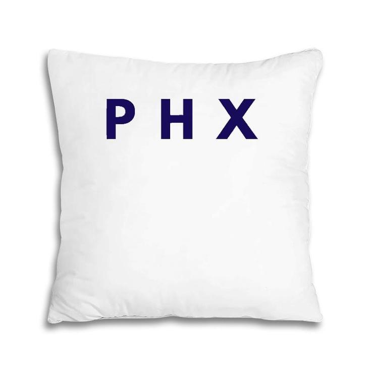 Phoenix Az Fans Latitude & Longitude Phx Basketball Pillow