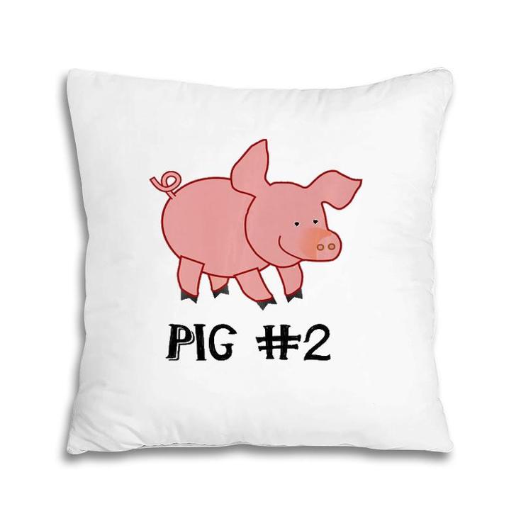 Pig 2 Halloween Costume Tee S Pillow