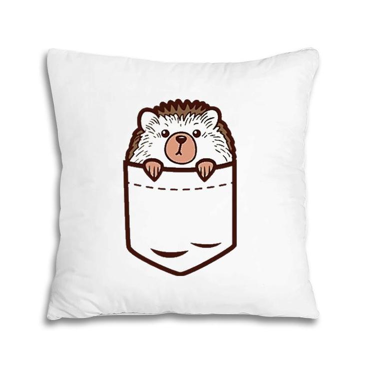 Pocket Baby Hedgehog Cute Pet Animal Lover Men Women Gift Pillow