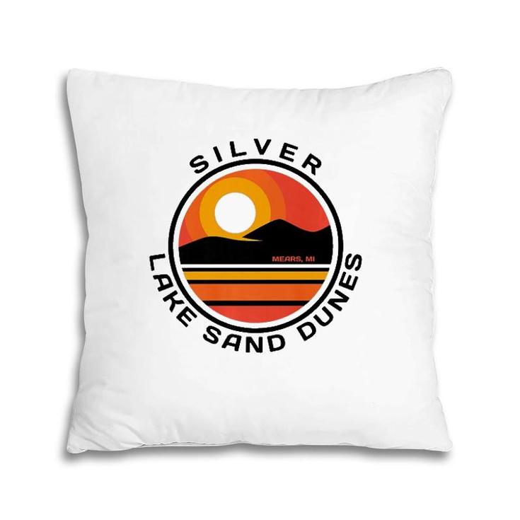 Silver Lake Sand Dunes Pillow