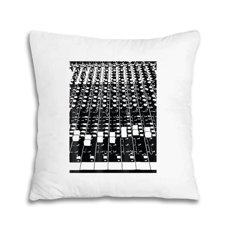 Sound Engineer Designer Dj Music Producer Mix Board Pillow