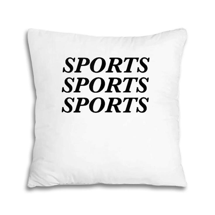 Sports Funny Workout Game Bar Vintage 90S Top  Pillow
