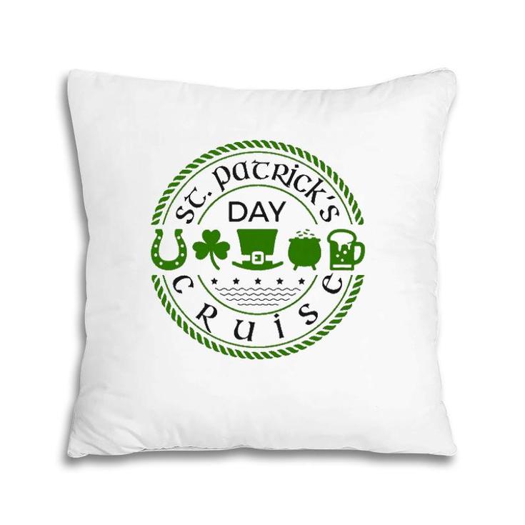 St Patrick's Day Cruise Beer Pillow