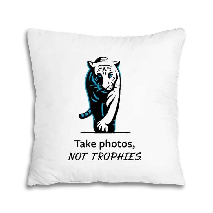 Take Photos, Not Trophies Tank Top Pillow
