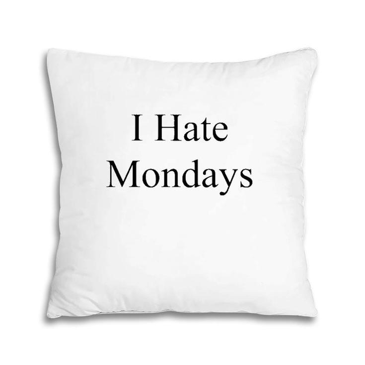 The Memes Archive I Hate Monday Pillow