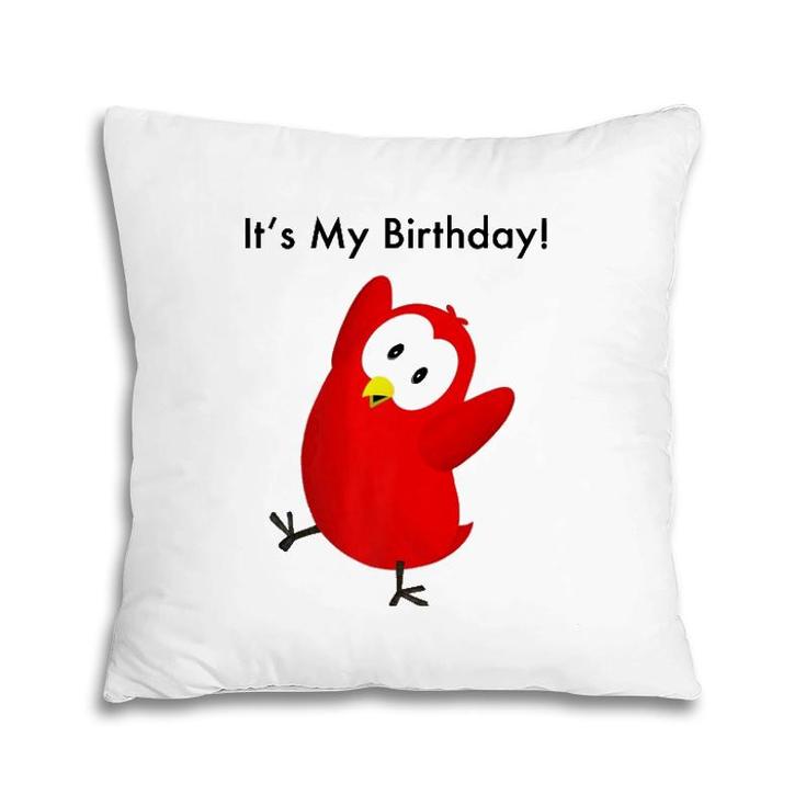 The Official Sammy Bird It's My Birthday  Pillow