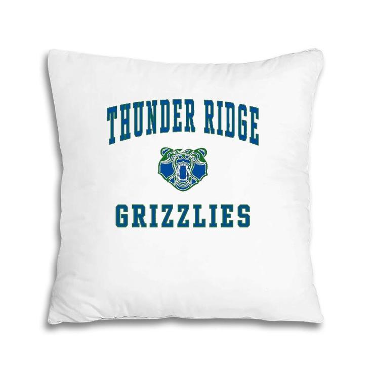 Thunder Ridge High School Grizzlies C1 Ver2 Pillow
