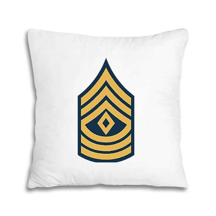Us Army Rank - First Sergeant E-8 - 1Sg Pillow