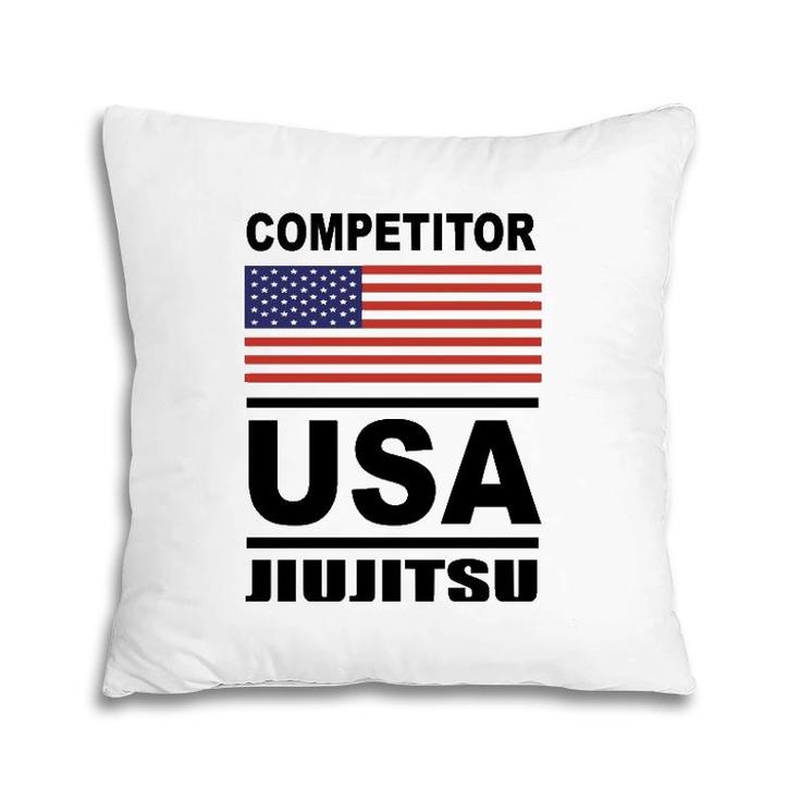 Usa Bjj Competitor Usa Jiu Jitsu Pillow Usa Bjj Competitor Usa Jiu Jitsu Pillow