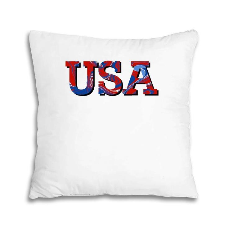 Usa July 4Th Fourth Patriotic United States Of America Pillow