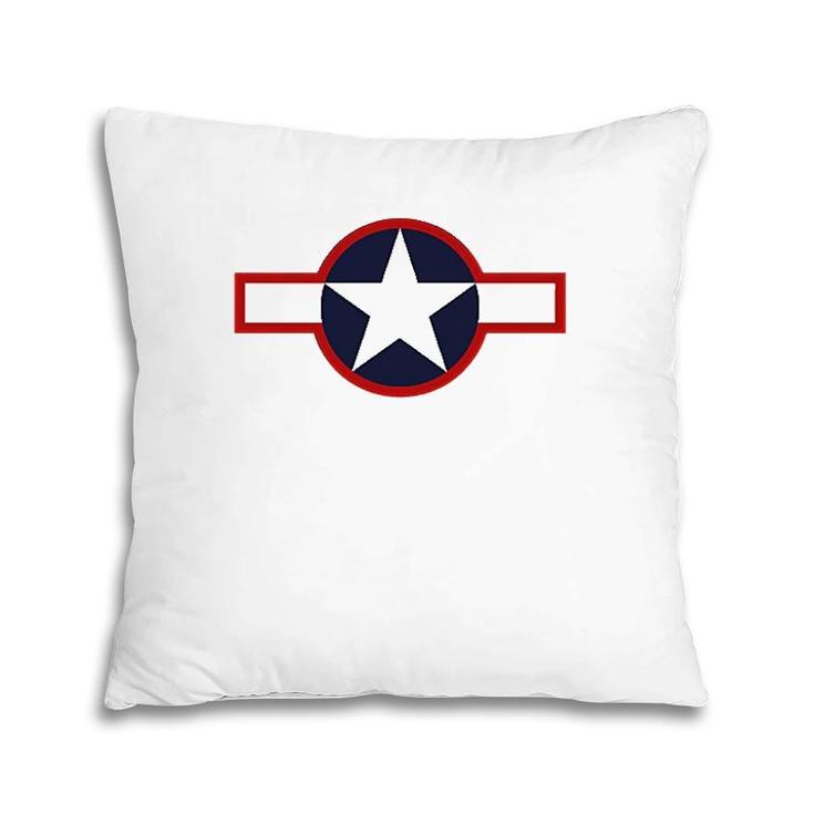 Usaf Air Force Roundel 1943 Ver2 Pillow
