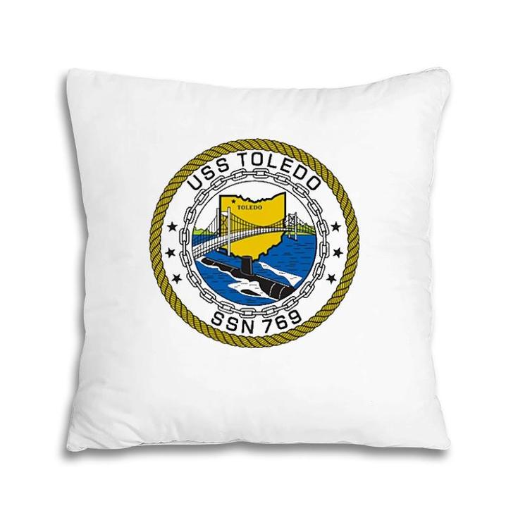 Uss Toledo Ssn 769 United States Navy Pillow