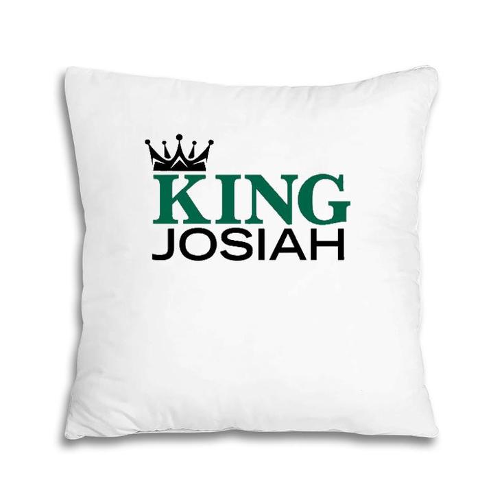 Vintage King Josiah White T Pillow
