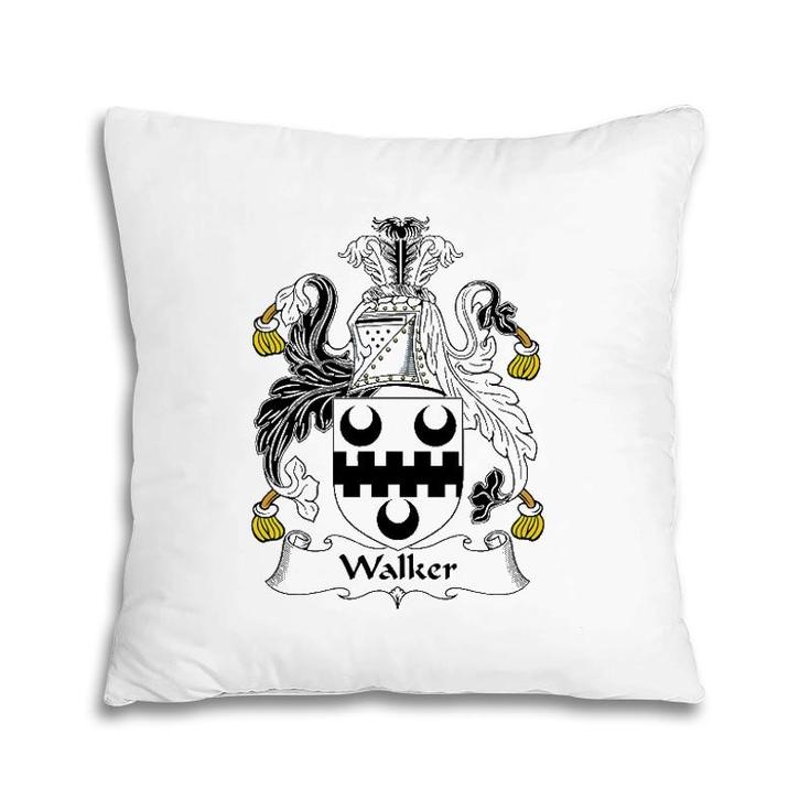 Walker Coat Of Arms - Family Crest Pillow