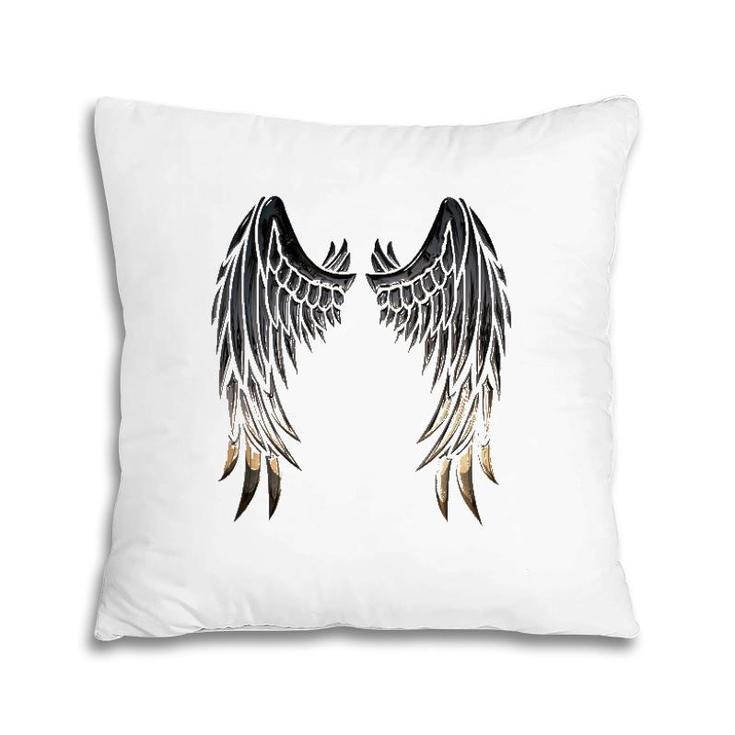 Wings Of An Angel On Back Pillow